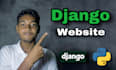 create django website with python and django, python website, custom website