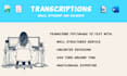 manually transcribe PDF or image to text in less than a day