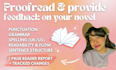 proofread and provide honest feedback on your novel