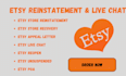 reinstate etsy suspended seller account with etsy appeal letter