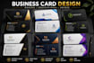 create professional business cards design