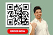 create a unique qr code generator with logo, qr code generate