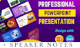 create impressive powerpoint slides with speaker notes