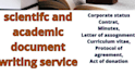 write all your legal document