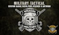 do custom vintage, military tactical patch, and badge logo