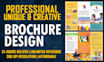 design a creative and professional brochure design