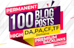 create permanent blog posts on high da pa cf tf domains premium backlinks