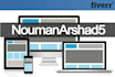 create responsive HTML page