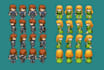 make a rpgmaker xp or vx ace style character