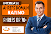increase DR domain rating, increase domain rating with SEO backlinks