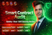 do smart contract audit security review solidity rust solana evm