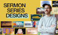 design a modern sermon series graphic for your church