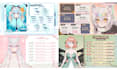 design cute vtuber stream schedule