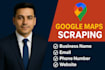 do google maps scraping, data extractor, lead generation