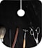 desing  unique custom barber capes mockup