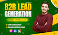 do data enrichment, b2b lead generation, email address list and contact info