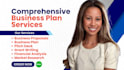 write a complete startup business plan with financial projection and grant