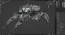 custom 3d modeling 3d robot 3d sci fi mech 3d creature concept model 3d rigging