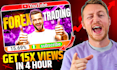 design clickbait youtube thumbnail to boost views