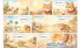 make comic book pages with midjourney ai art