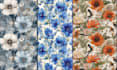 create seamless patterns for fabric, wallpaper, or digital use