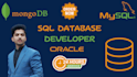 design erd and database using oracle mysql mangodb