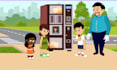 make 2d music video, 2d cartoon animation, 2d kids animation, christmas video
