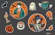 design unique badge, patch, round sticker, label,logo design