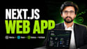 l build a custom next js web app with react and node js