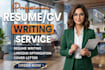 write and upgrade your resume, cv, cover letter, linkedin