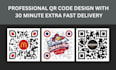 design premium qr code, qr codes generator and qr code design with your logo