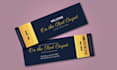 design stunning tickets, voucher, coupons and cards