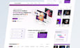 design a crypto, meme token, web3 or bitcoin landing page website