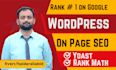 do wordpress onpage seo with rankmath and yoast