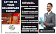squarespace website landing page, setup email automation, campaign, online store