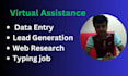 do online research and data entry with excel and retype job