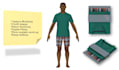 make 3d clothes modeling, texturing, fitting and animation