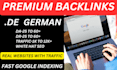 provide german guest post do follow de websites back links