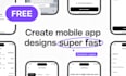 create a app design system in figma