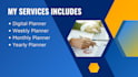 create hyperlinked digital planner and instructional manual