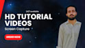 do HD tutorial videos for you, screen capture