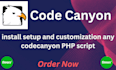 install setup and customization any codecanyon PHP script