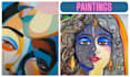 make new and creative paintings for social media