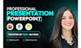 create a modern business pitch deck powerpoint presentation
