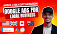 audit and fix your google ads for small business in USA, UK, canada, australia