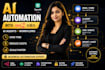 create n8n workflows, ai agents and business automation