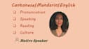 teach cantonese or mandarin chinese or english in europe time zone