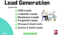 do qualified b2b email lead generation and prospect list building