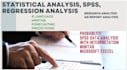 perform statistical data analysis with spss, r, or excel, minitab