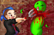 draw you as a cute character slaying zombies